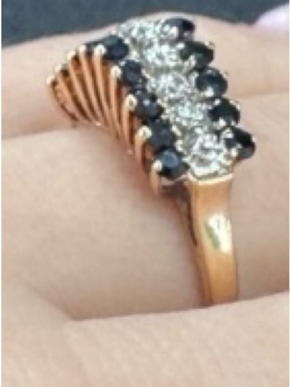 ✨ 10k gold - Sapphires & Diamonds✨